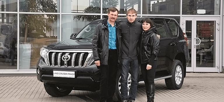 Интервью с Антоном Шипулиным о его новом автомобиле Тойота