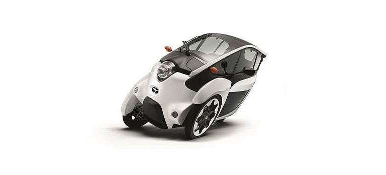 Toyota i-Road — трехколесный автомобиль будущего