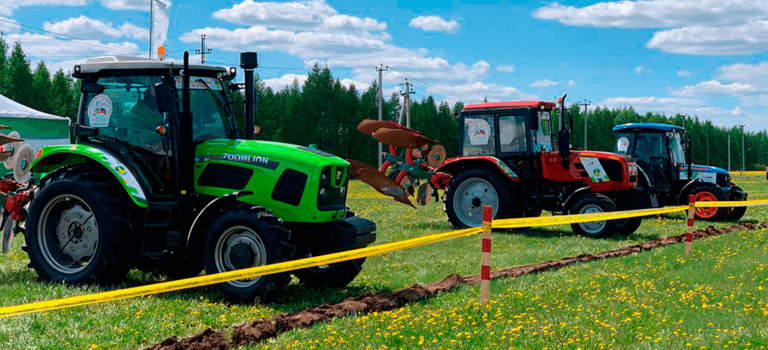 «Трактор-шоу» проведут на тракторах Zoomlion в рамках 10-го Открытого чемпионата России по пахоте
