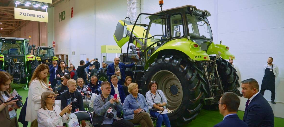 Почти четверть китайских тракторов, купленных аграриями России в 2023 году – техника Zoomlion