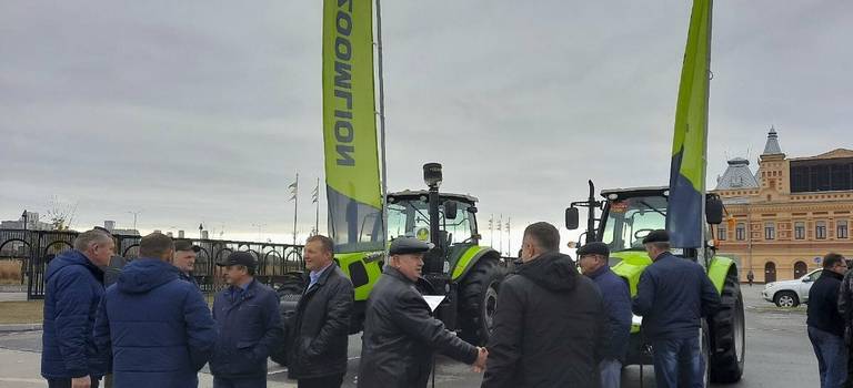 На Нижегородской ярмарке прошла выставка сельхозтехники, в которой компания «Агротехпарк» приняла участие