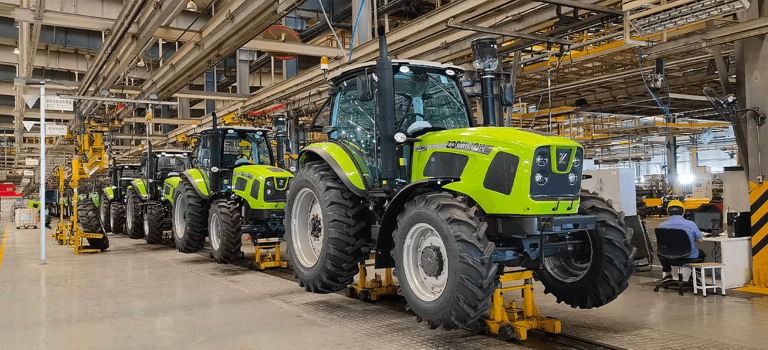 Zoomlion локализует производство тракторов серий RN и RS в России