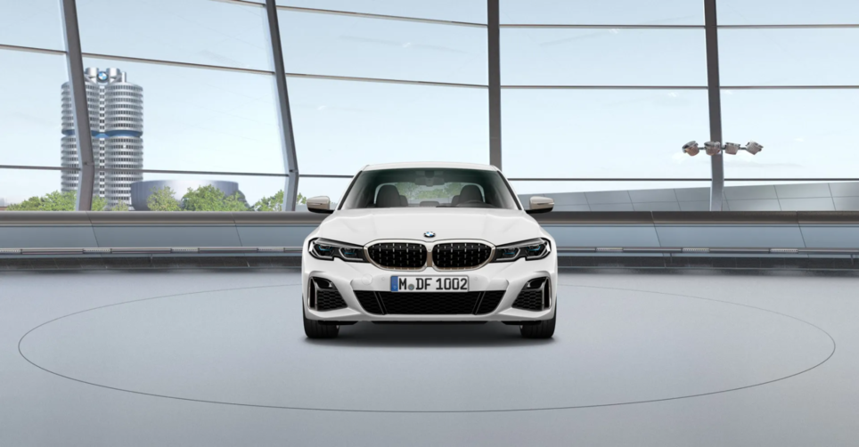 BMW 3 серии Седан Белый Минерал