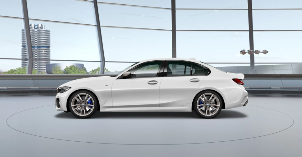BMW 3 серии Седан Белый Минерал