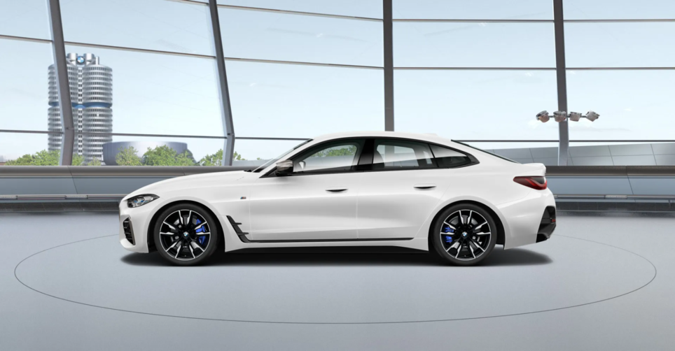 BMW 4 серии Лифтбэк Белый Минерал