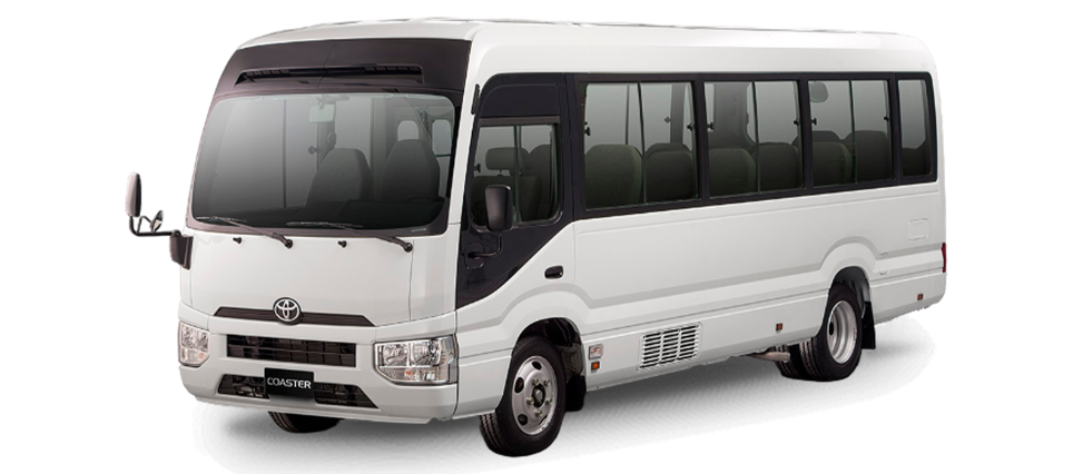 Toyota Coaster Автобус Белый