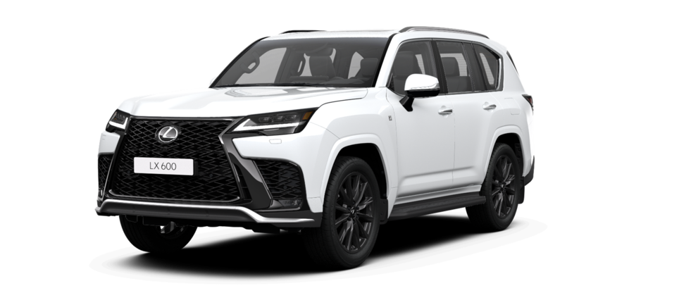 Lexus LX Внедорожник Белый металлик F Sport