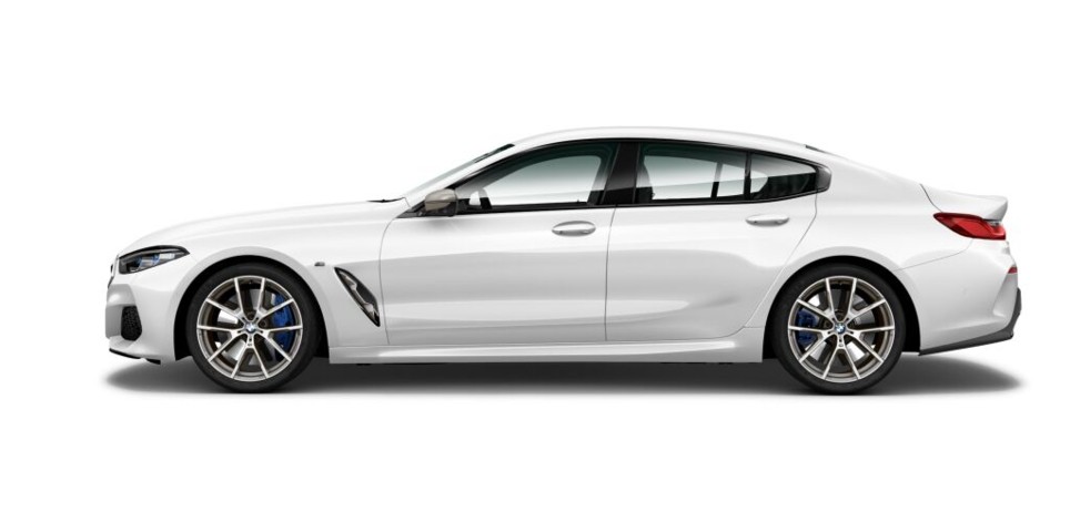 BMW 8 серии Седан Белый Минерал