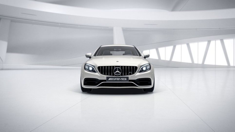 Mercedes-Benz C-Класс Купе Designo Бриллиантовый белый металлик (белый бриллиант)