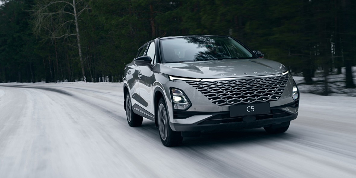 OMODA C5: выгода при покупке автомобилей 2024 года выпуска до 350 000 ₽