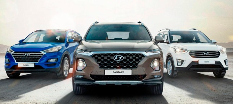 Беспроцентная рассрочка на все модели Hyundai